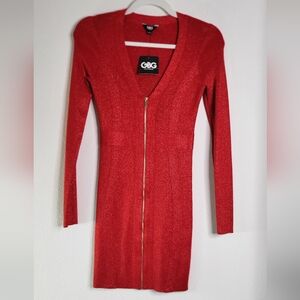 NWT - GBG Los Angeles Red Bodycon Dress - Size S